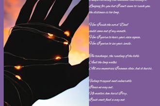 write a custom heartfelt poem for any occasion