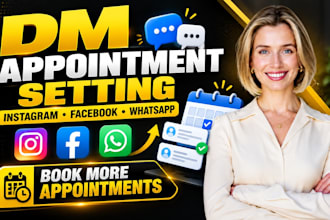 do appointment setting dm outreach lead qualification