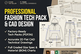 design fashion tech pack clothing tech pack fashion technical sketch tech packs