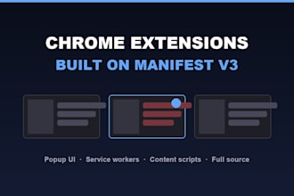 build a custom manifest v3 chrome extension for your workflow