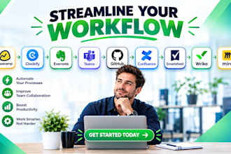 setup basecamp clockify evernote teams github confluence smartsheet wrike miro