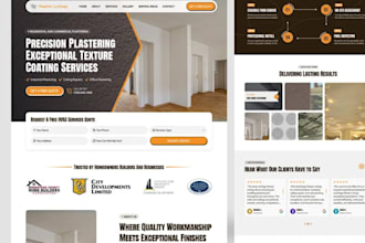 build contractor roofing plumbing electrician website