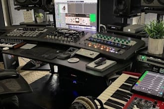 produce darkwave synthwave cyberpunk music for artists