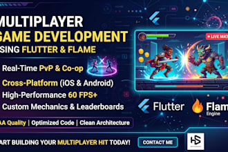 build  multiplayer game android IOS app