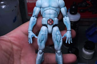 sculpt 3d action figures models for printing articulated toys stl models