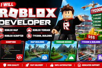 roblox developer, roblox map, roblox scripter, roblox terrain, tycoon, building