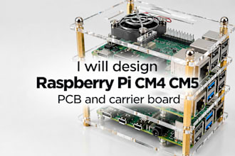 design raspberry pi cm4 cm5 pcb and carrier board