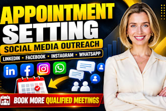 do appointment setting social media outreach lead generation