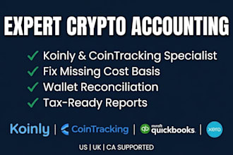 do crypto accounting, bookkeeping and tax reports in koinly
