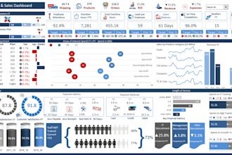 design a professional excel KPI dashboard for your business