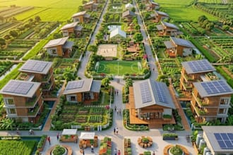create glamping masterplans, site planning, eco resort, walkways and layout