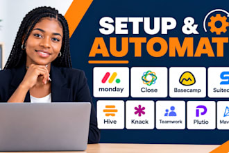 setup monday close basecamp suitedash hive knack teamwork plutio mavenlink