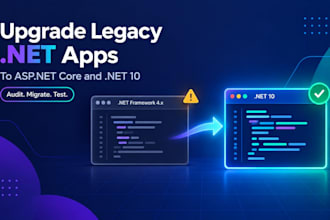migrate your legacy asp dotnet or winforms app to dotnet 10