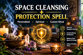 cleanse your space and cast a personalized protection spell