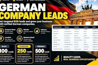 find targeted german leads and b2b business leads
