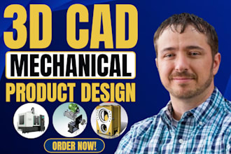 design mechanical product for prototyping, manufacturing and dfm