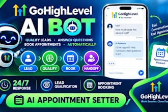 set up gohighlevel ai bot for lead qualification and appointment booking