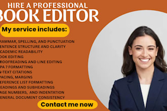 proofread and edit your capstone project and format apa7