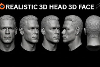 convert 2d to 3d head model 2d to 3d character model picture to 3d model