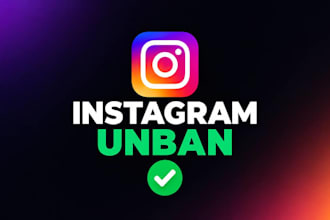 professional restore instagram page, facebook page unbanning issues