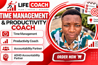 adhd accountability VA partner, time management and productivity life coach