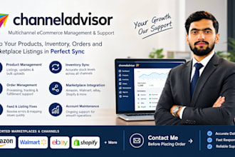 manage channeladvisor, rithum and sellercloud your multichannel marketplaces