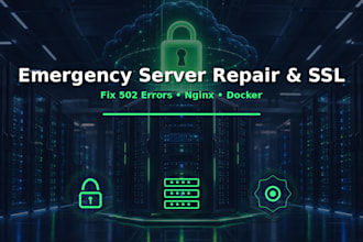 fix linux server issues, nginx errors, and SSL certificates
