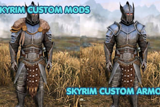 build custom skyrim mods that bring your imagination to life with armor weapons