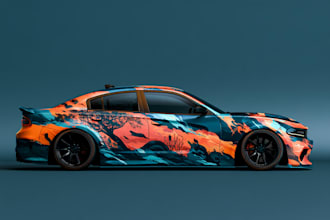 design car wrap vehicle wrap