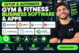 setup gymdesk pike13 wellnessliving zen planner mindbody calendly gym automation