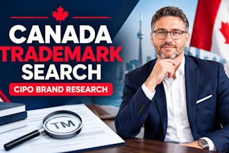 conduct a canada trademark search and cipo brand research