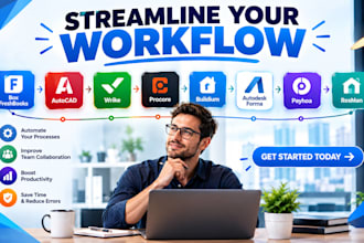 setup box freshbooks autocad wrike procore buildium autodesk forma payhoa resman