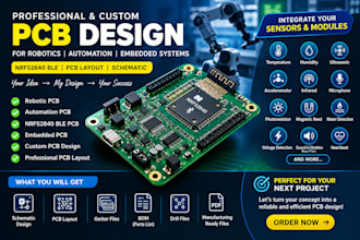 design iot pcb and custom embedded systems with nrf52 ble