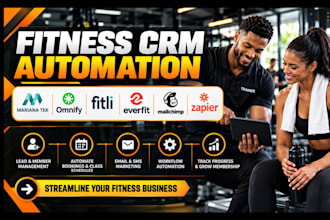 setup mariana tek omnify fitli everfit mailchimp zapier fitness crm automation