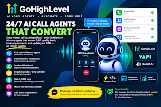 set up gohighlevel voice ai agent, ai receptionist, ghl ai calling
