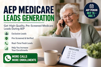 aep medicare leads medicare supplement leads medicare insurance marketing