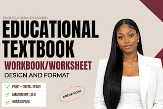 design educational textbook sports, workbook, kindergarten worksheet in indesign