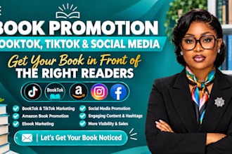 do booktok promotion, book marketing and ebook promotion