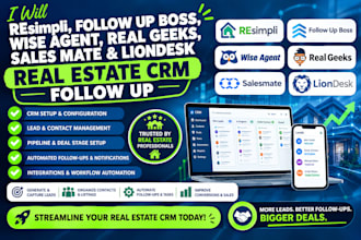 resimpli real estate crm brivity kvcore wise agent real geeks salesmate liondesk