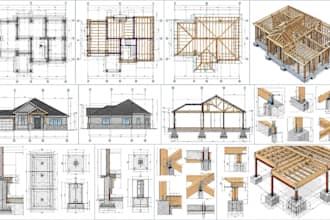 design structural plans, foundation drawings and framing plans
