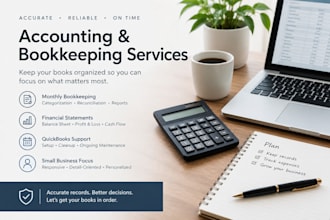 provide reliable part time bookkeeping and accounting support for your business
