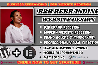 b2b rebranding, b2b branding, b2b website design, business rebranding