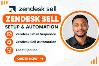 setup zendesk sell zendesk email sequence zendesk sell automation lead pipeline