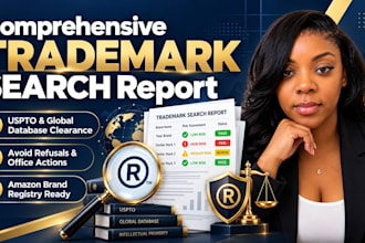 provide a comprehensive trademark search report