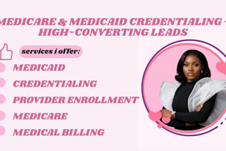 do medicare medicaid credentialing provider enrollment and lead generation