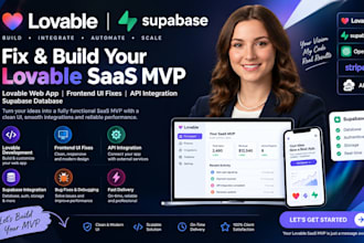 fix lovable saas mvp lovable web app frontend UI bugs supabase API integration