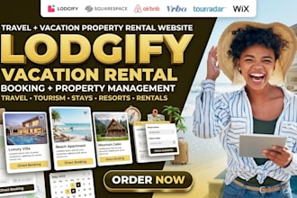 lodgify travel tourism stay resort vacation property management rental website