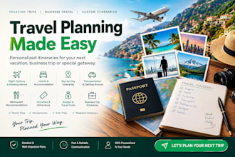 travel plans for your vaction and family trips