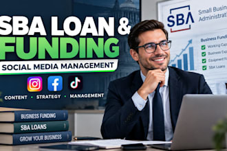 do sba loan brokers and funding companies social media marketing management