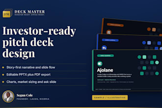 review and rebuild your investor pitch deck and financial model